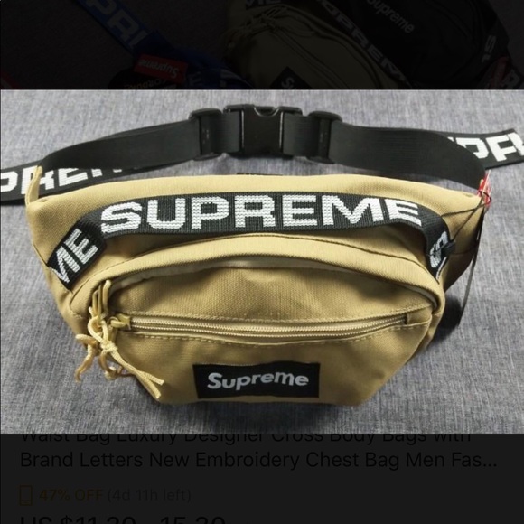 Supreme waist bag